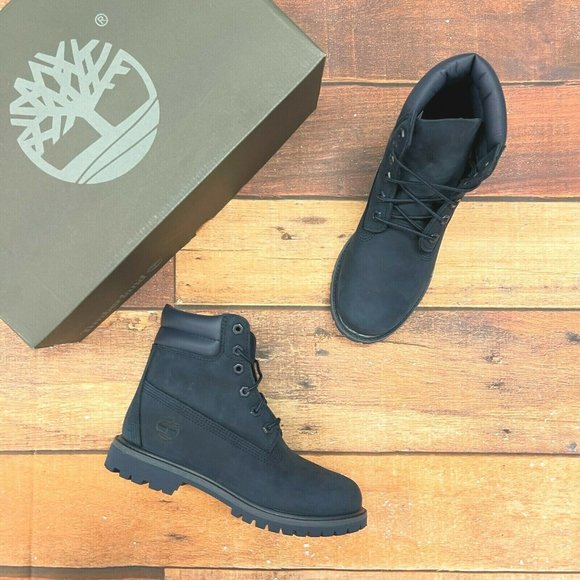 Timberland Women's Waterville Inch Waterproof Navy Nubuck Boots
